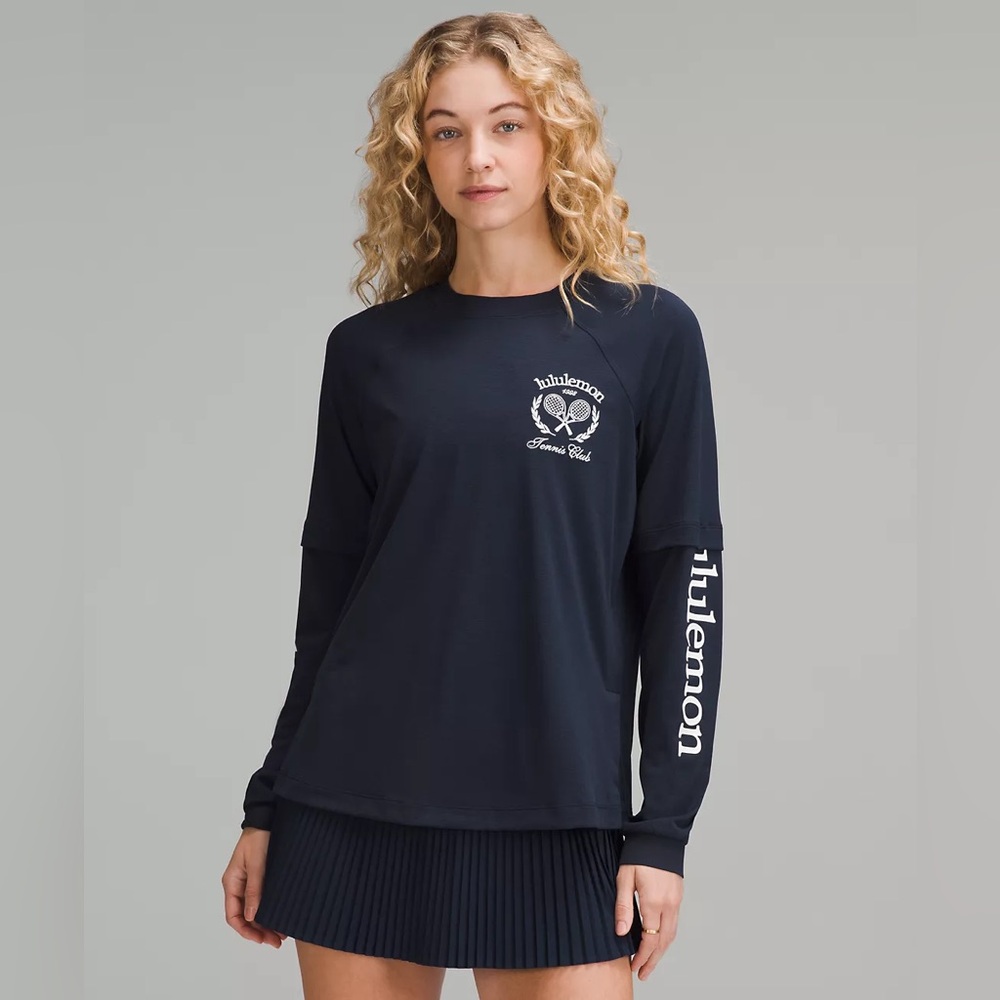 NWT Lululemon Layered Long-Sleeve T-Shirt Tennis Club